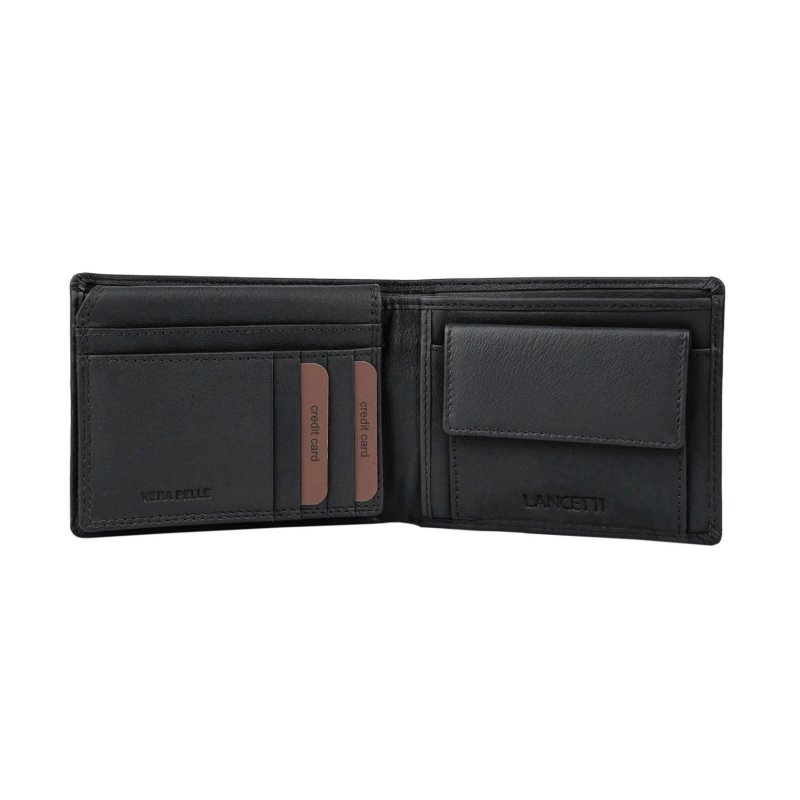 Lancetti Coffret Cadeau Homme, Ceinture Doublure Cuir et Extérieur PU, Portefeuille en Cuir Véritable — vue 10