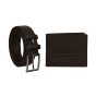 Lancetti Men's Gift Set: Belt with Genuine Leather Lining and PU Exterior, Genuine Leather Wallet — view 14