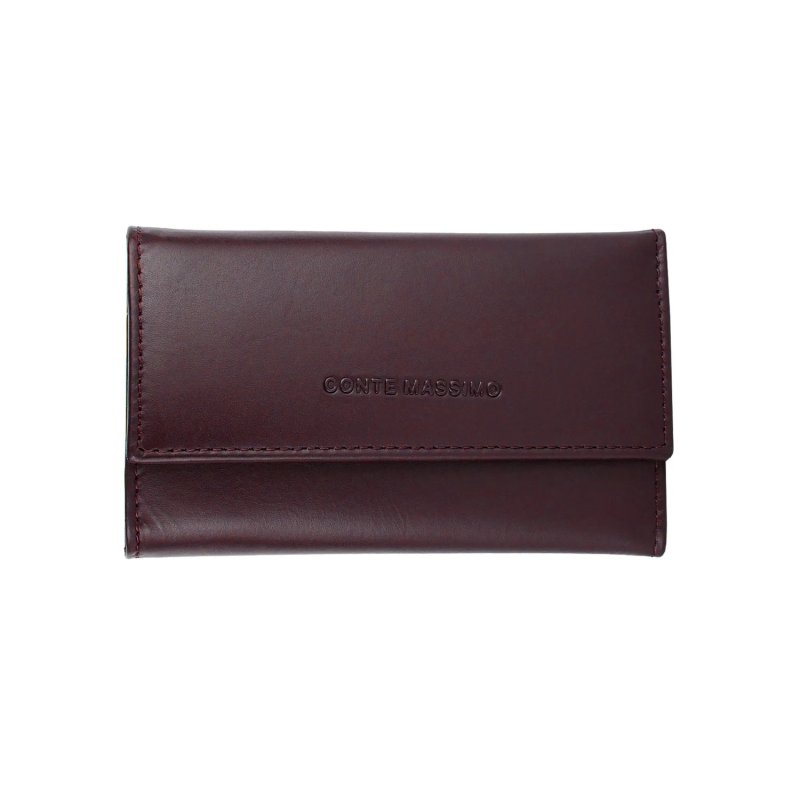 CONTE MASSIMO Slim Men's and Women's Keyring in Genuine Leather — view 54
