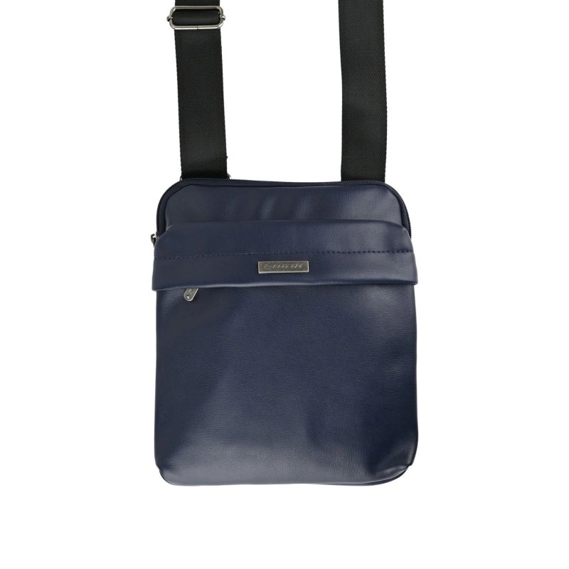 Lotto Bolso Bandolera para Hombre con Correa Ajustable, de Piel Sintética, Multibolsillo — detalle
