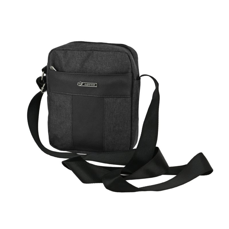Lotto Bolso Bandolera para Hombre con Correa Ajustable, de Piel Sintética, Multibolsillo — vista 21