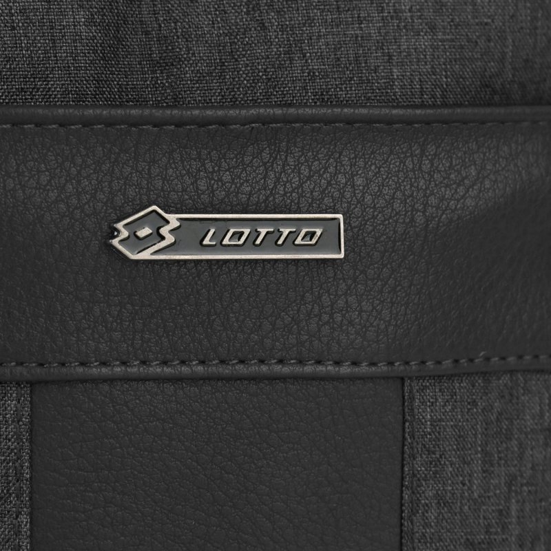 Lotto Men's Crossbody Bag With Adjustable Shoulder Strap, In Faux Leather, Multi-Pocket — view 23