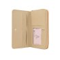Lancetti Women's Spacious Wallet in Faux Leather PU with Gift Box — front view
