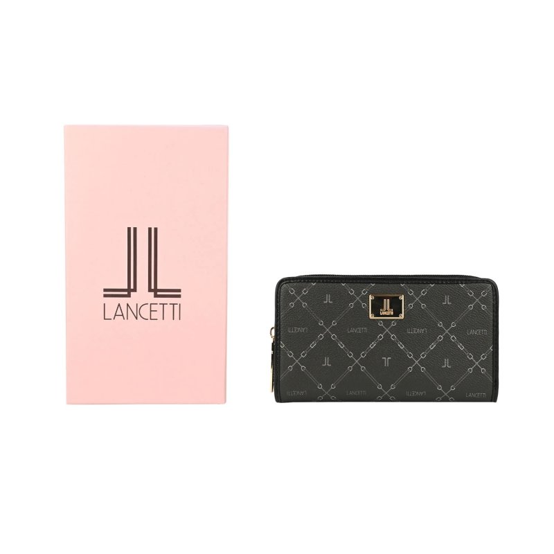 Lancetti Cartera Mujer Espaciosa de Piel Sintética PU con Caja de Regalo — vista 12
