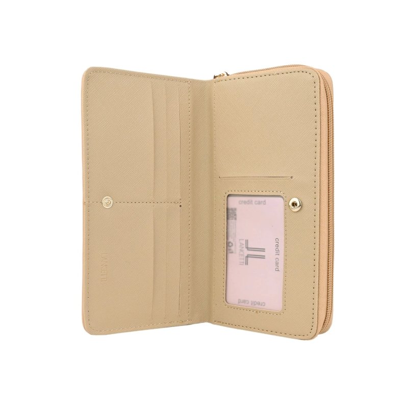Lancetti Women's Spacious Wallet in Faux Leather PU with Gift Box — view 14