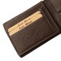 Conte Massimo, Coffret Cadeau Homme, Portefeuille avec Porte-Monnaie et Porte-Clés en Cuir Véritable, PROTECTION RF… — détail