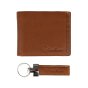 Conte Massimo, Estuche Regalo Hombre, Cartera con Portamonedas y Llavero de Piel Auténtica, PROTECCIÓN RFID — vista 16