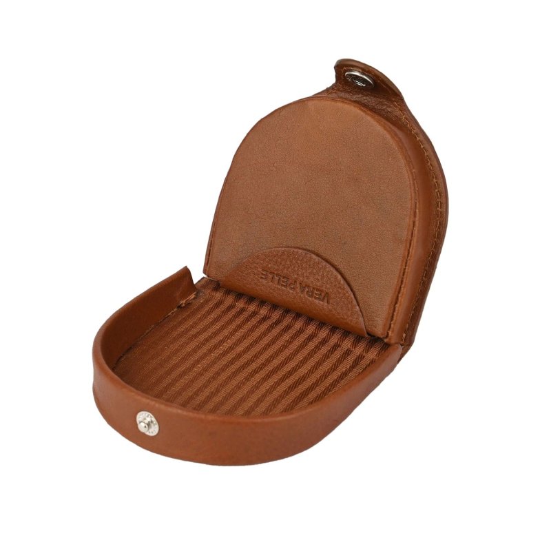 CONTE MASSIMO Münzbörse, Für Euromünzen, Herren aus Echtem Leder mit Druckknopf — Ansicht 61