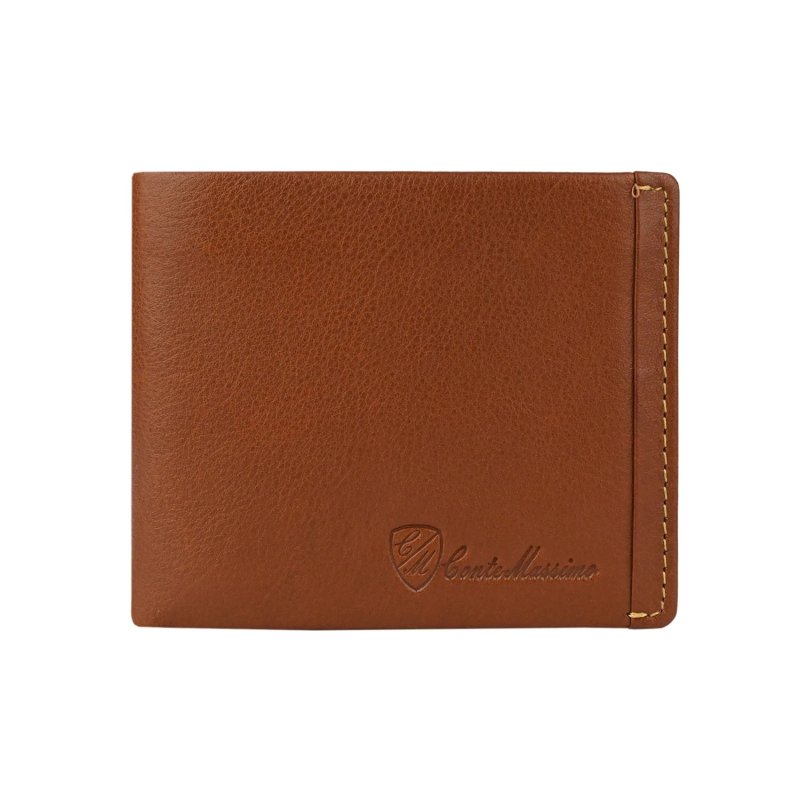 Conte Massimo, Cartera para Hombre en Piel Auténtica, con Monedero, PROTECCIÓN RFID, Caja — vista 13