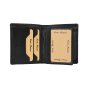 Conte Massimo Cartera para Hombre en Piel Auténtica, Vertical, Portatarjetas, con Monedero, PROTECCIÓN RFID, Caja — vista 8