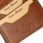 Conte Massimo Herren-Brieftasche aus echtem Leder, Vertikal, Kartenetui, mit Münzfach, RFID-SCHUTZ, Box — Ansicht 17