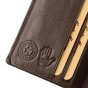Conte Massimo Herren-Geldbörse aus Echtleder, Vertikal, Kartenfach, mit RFID-SCHUTZ, Box — Ansicht 21