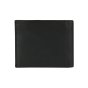 Conte Massimo Men's Wallet in Genuine Leather, Slim Card Holder, Without Coin Pocket, With Box — logo detail