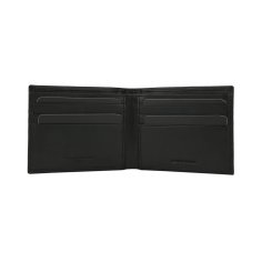 Conte Massimo Men's Wallet in Genuine Leather, Slim Card Holder, Without Coin Pocket, With Box 2