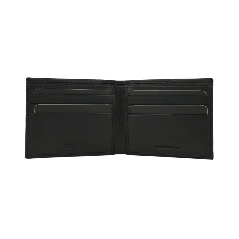 Conte Massimo Portefeuille Homme en Cuir Véritable, Porte-Cartes Slim, Sans Porte-Monnaie, avec Boîte — vue de face