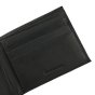Conte Massimo Men's Wallet in Genuine Leather, Slim Card Holder, Without Coin Pocket, With Box — inside