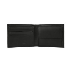 Conte Massimo Men's Wallet in Genuine Leather, Slim Card Holder, With Coin Pocket, With Box 2