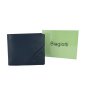 BIAGIOTTI UOMO, Herren-Geldbörse aus Echtem Leder, Ohne Münzfach, mit Geschenkbox — Detail