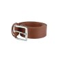 Conte Massimo Men's Belt in Vegetable-Tanned Leather, Seamless, Can Be Shortened, 3.5 cm — view 28