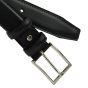 Conte Massimo Ceinture Homme en Cuir Véritable, 3 cm, Made in Italy, Raccourcissable — vue 9
