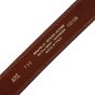Conte Massimo Ceinture Homme en Cuir Véritable, 3 cm, Made in Italy, Raccourcissable — vue 15
