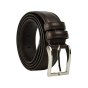 Conte Massimo Ceinture Homme en Cuir Véritable, 3 cm, Made in Italy, Raccourcissable — vue 16