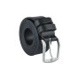 Conte Massimo Men's Belt In Leather (Vegetable-Tanned), Seamless, Shortenable, 3 cm High — view 19