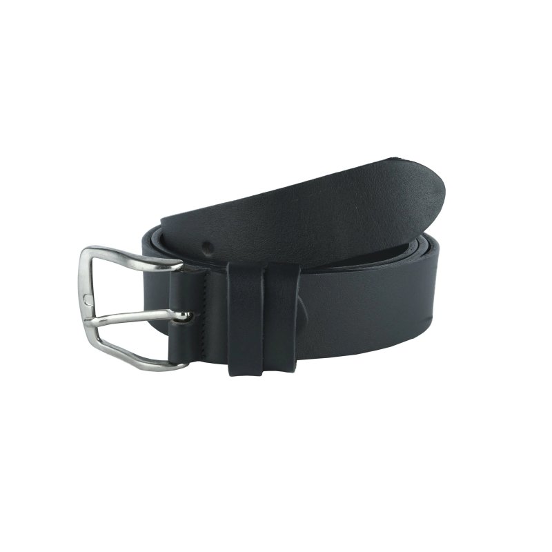 Conte Massimo Men's Belt In Leather (Vegetable-Tanned), Seamless, Shortenable, 3 cm High — view 21
