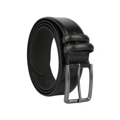 No Limits Herrengürtel aus Echtleder, Made in Italy, Klassisch Ohne Nähte und Kürzbar, Nickelfrei, 3,5 cm Mit Box 2