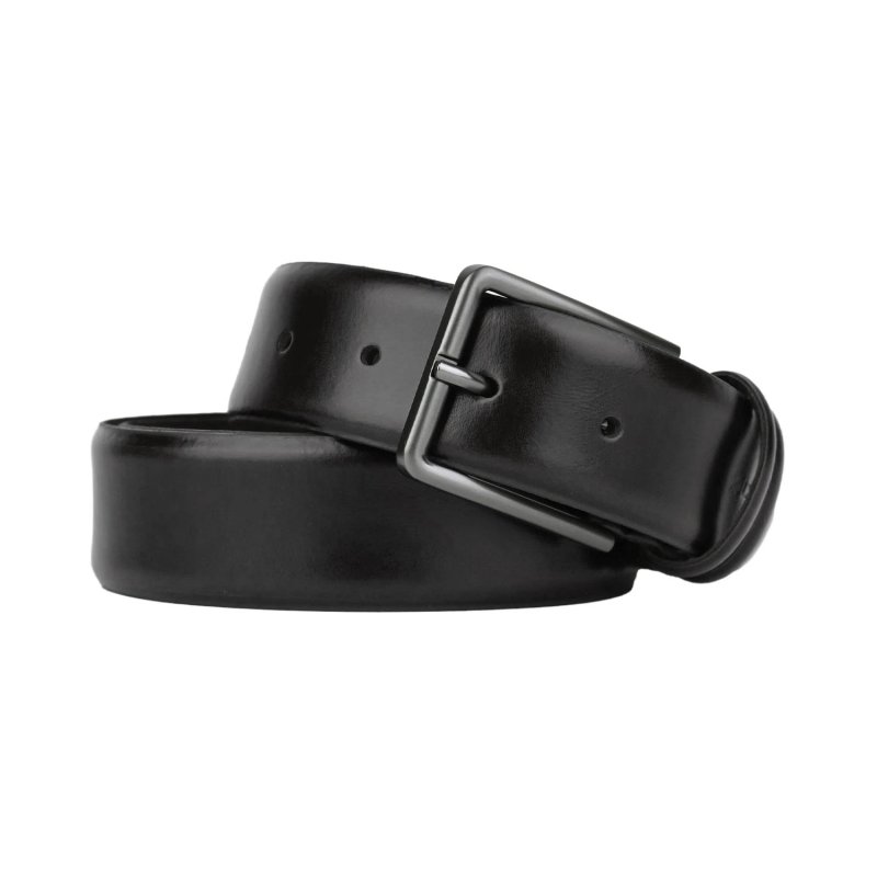 No Limits Ceinture Homme Cuir Véritable, Made in Italy, Sans Couture, Raccourcissable, Sans Nickel, 3,5 cm, Boîte — vue 14