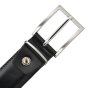 No Limits Herrengürtel aus echtem Leder, Made in Italy, klassisch mit Nähten und kürzbar, nickelfrei, 3,5 cm mit… — Ansicht 9
