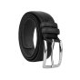 No Limits Men's Genuine Leather Belt, Made in Italy, Classic With Stitching, Can Be Shortened, Nickel Free, 4 cm Wi… — view 7