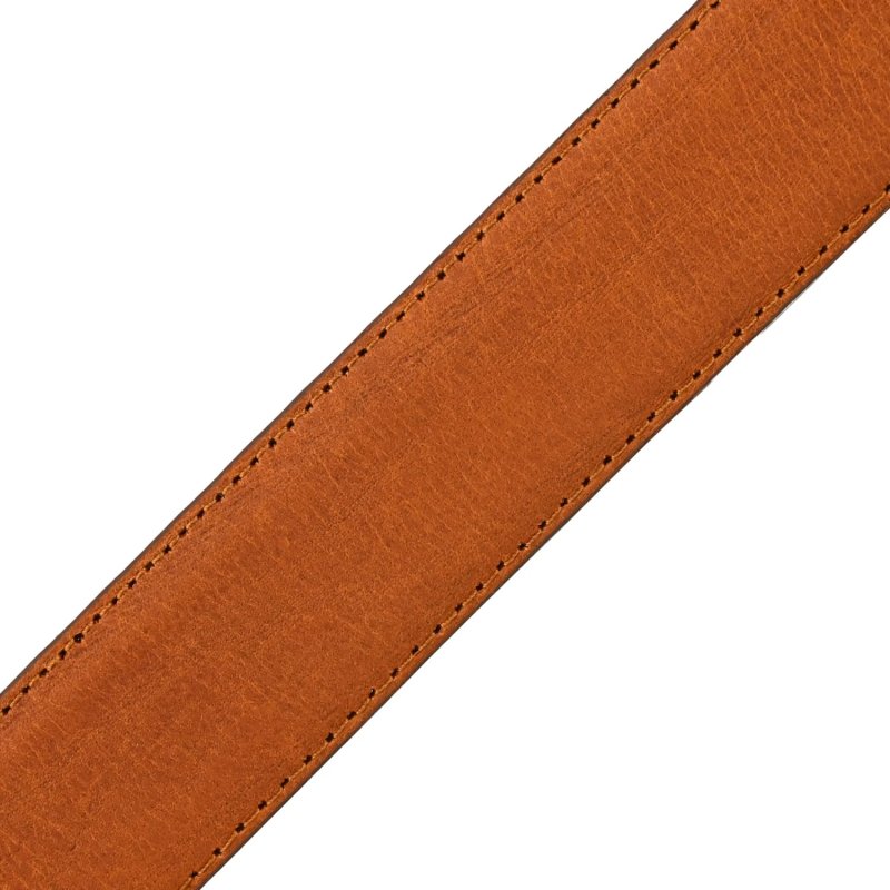No Limits Men's Genuine Leather Belt, Made in Italy, Classic With Stitching, Can Be Shortened, Nickel Free, 4 cm W… — view 17