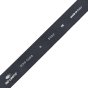 No Limits Men's Leather Belt, Made in Italy, Classic Without Stitching, Can Be Shortened, Nickel Free, 4 cm With Box — inside