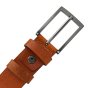 No Limits Men's Leather Belt, Made in Italy, Classic Without Stitching, Can Be Shortened, Nickel Free, 4 cm With B… — view 11