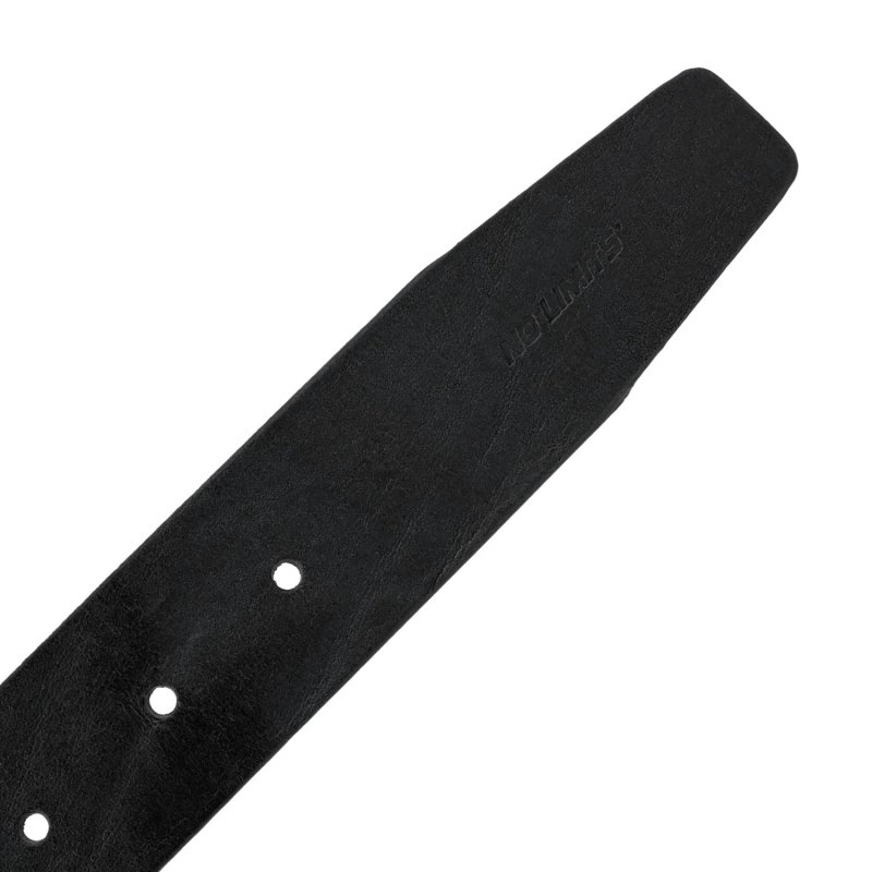 Cinturón de Hombre No Limits de piel auténtica, Made in Italy, clásico sin costuras y acortable, sin níquel, 4 cm… — vista 18