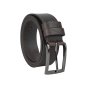 Ceinture Homme No Limits en cuir véritable, Made in Italy, classique sans coutures et raccourcissable, sans nickel, 3,5 cm
