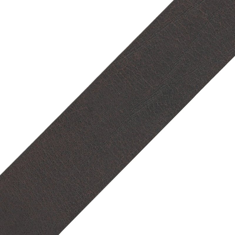 No Limits Men's Leather Belt, Made in Italy, Classic Without Stitching, Can Be Shortened, Nickel Free, 3.5 cm Wi… — back view