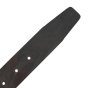 No Limits Herrengürtel aus echtem Leder, Made in Italy, klassisch ohne Nähte und kürzbar, nickelfrei, 3,5 cm m… — Logo-Detail