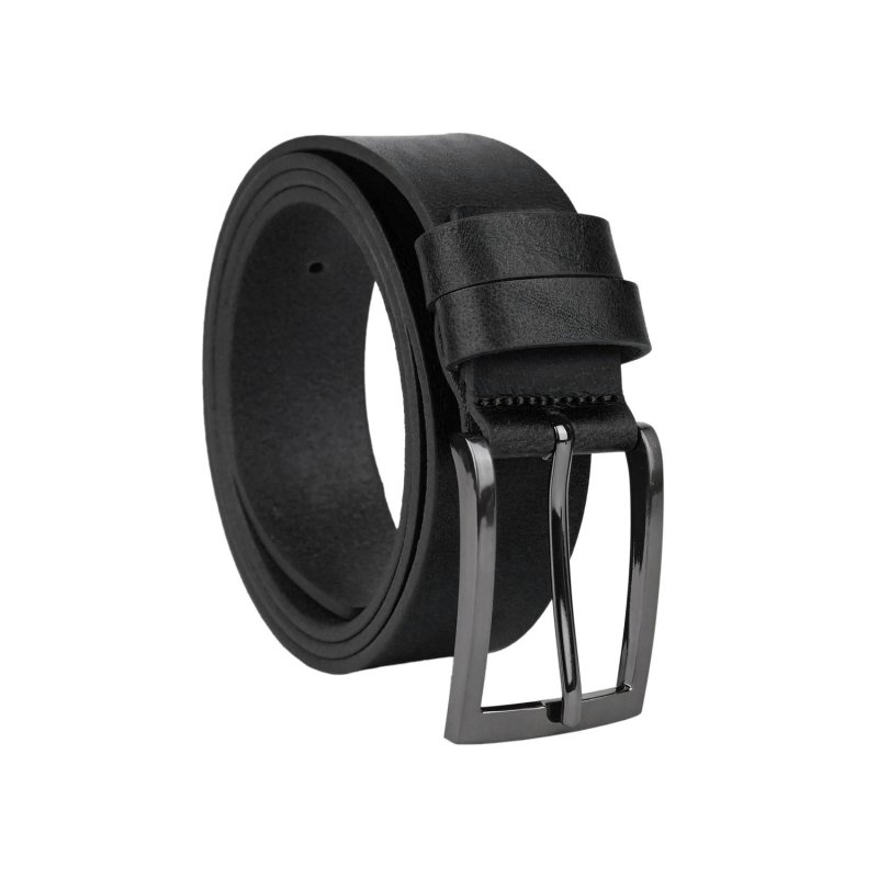 No Limits Men's Leather Belt, Made in Italy, Classic Without Stitching, Can Be Shortened, Nickel Free, 3.5 cm With … — view 7