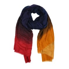 LUMBERJACK Women's Soft Viscose Scarf, Shaded Pattern, Elegant And Warm, With Gift Box 2