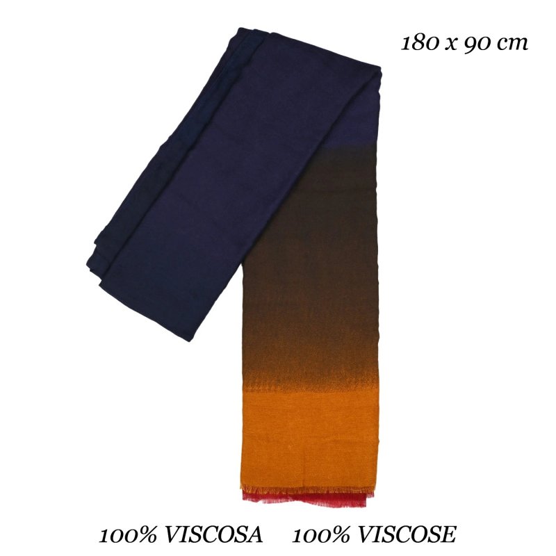 LUMBERJACK Écharpe Femme Douce en Viscose, Motif Dégradé, Élégante et Chaude, Avec Boîte Cadeau — vue 9