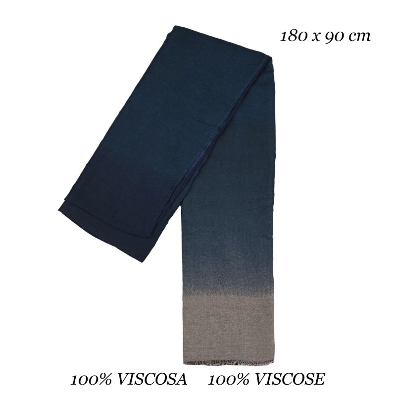 LUMBERJACK Bufanda de Mujer Suave en Viscosa, Estampado Degradado, Elegante y Cálida, Con Caja de Regalo — vista 21