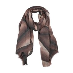 LUMBERJACK Women's Soft Viscose Scarf, Shaded Geometric Pattern, Elegant and Warm, With Gift Box 2