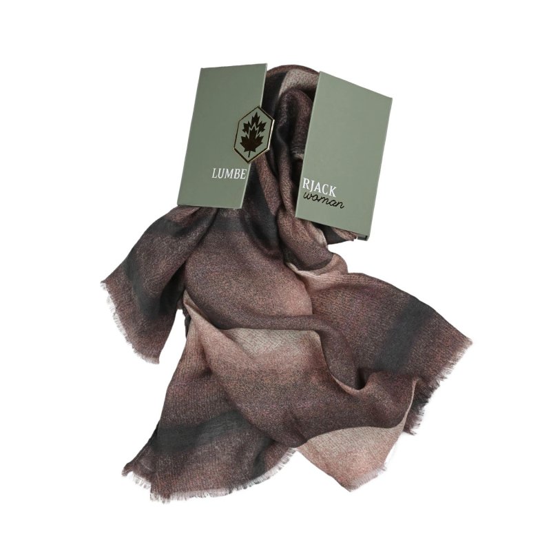 LUMBERJACK Écharpe Femme Douce en Viscose, Motif Géométrique Dégradé, Élégante et Chaude, Avec Boîte Cadeau — vue 20