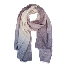LUMBERJACK Weicher Damenschal aus Viskose, Ombré-Muster mit Glitzer, Elegant und Warm, Mit Geschenkbox — Ansicht 13