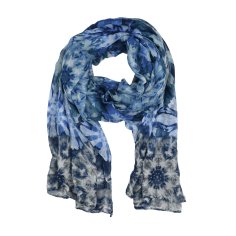 LUMBERJACK Soft Women's Scarf in Viscose, Tie-Dye Pattern, Elegant and Warm, With Gift Box