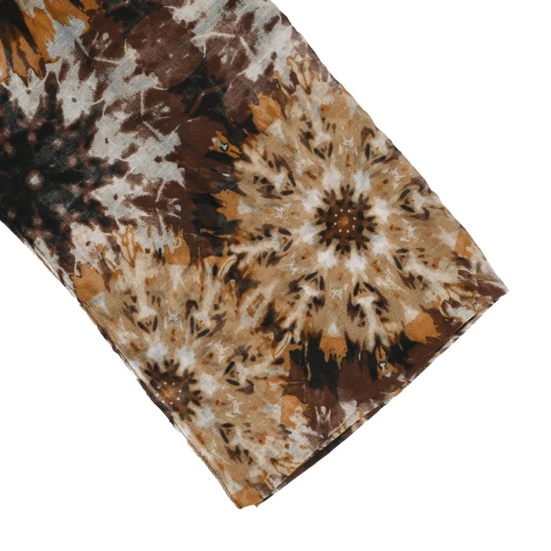 LUMBERJACK Bufanda de Mujer Suave en Viscosa, Estampado Tie-Dye, Elegante y Cálida, Con Caja de Regalo — vista 10