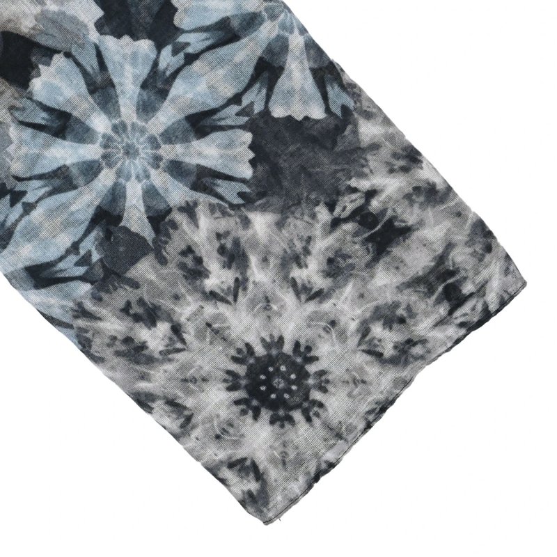 LUMBERJACK Soft Women's Scarf in Viscose, Tie-Dye Pattern, Elegant and Warm, With Gift Box — view 22