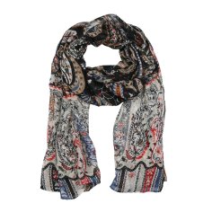 LUMBERJACK Soft Women's Scarf in Viscose, Paisley Pattern, Elegant and Warm, With Gift Box